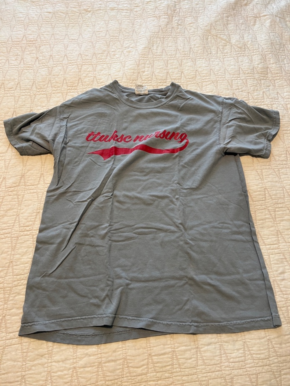 TTUHSC nursing t shirt.
